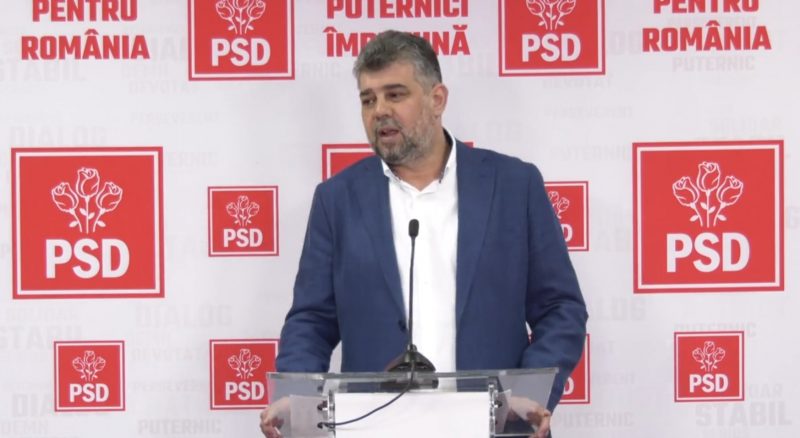 PSD depune moțiune de cenzură împotriva Guvernului Florin Cîțu